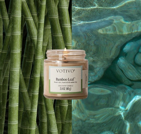 Votivo Bamboo Leaf Discover Candle 2.8oz