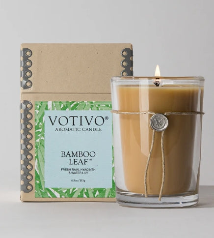 Votivo Bamboo Leaf Aromatic Candle 6.8oz