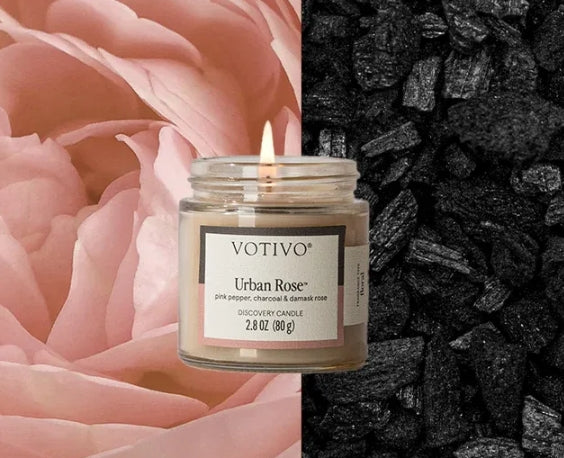 Votivo Urban Rose Discover Candle 2.8oz