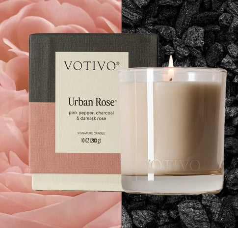 Votivo Signature Candle - Urban Rose 10oz