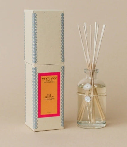 Votivo Pink Mimosa Reed Diffuser 7.3oz