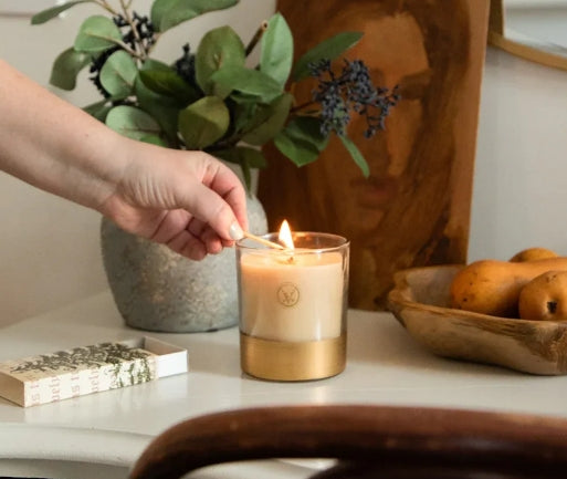 Votivo Gilded Pear Boxed Candle, 10oz
