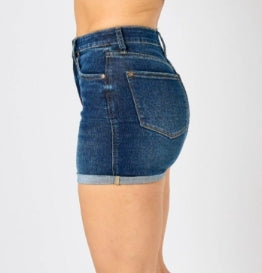 Judy Blue Flow &amp; Chill HW Tummy Control Cool Denim