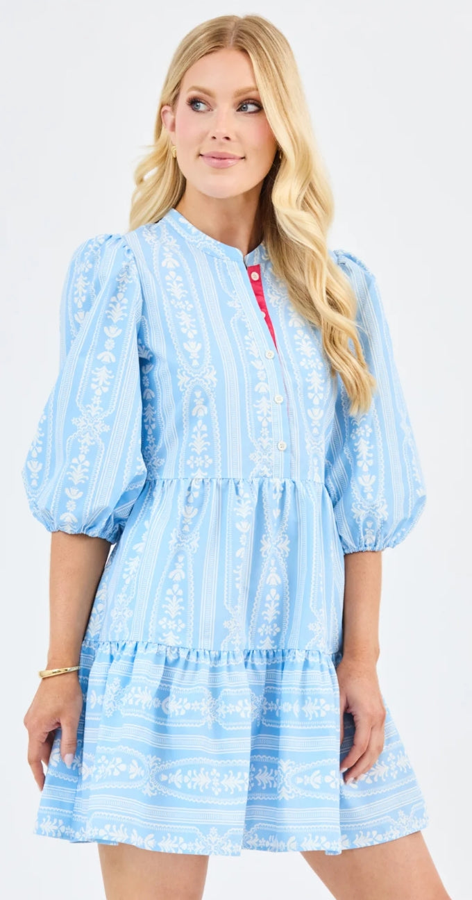 Mary Square Tulip Tapestry Riley Dress