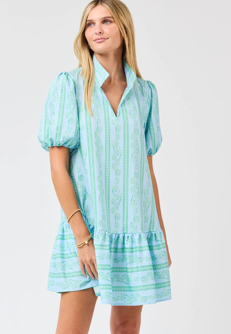 Mary Square Nancy Dress Garden Lace