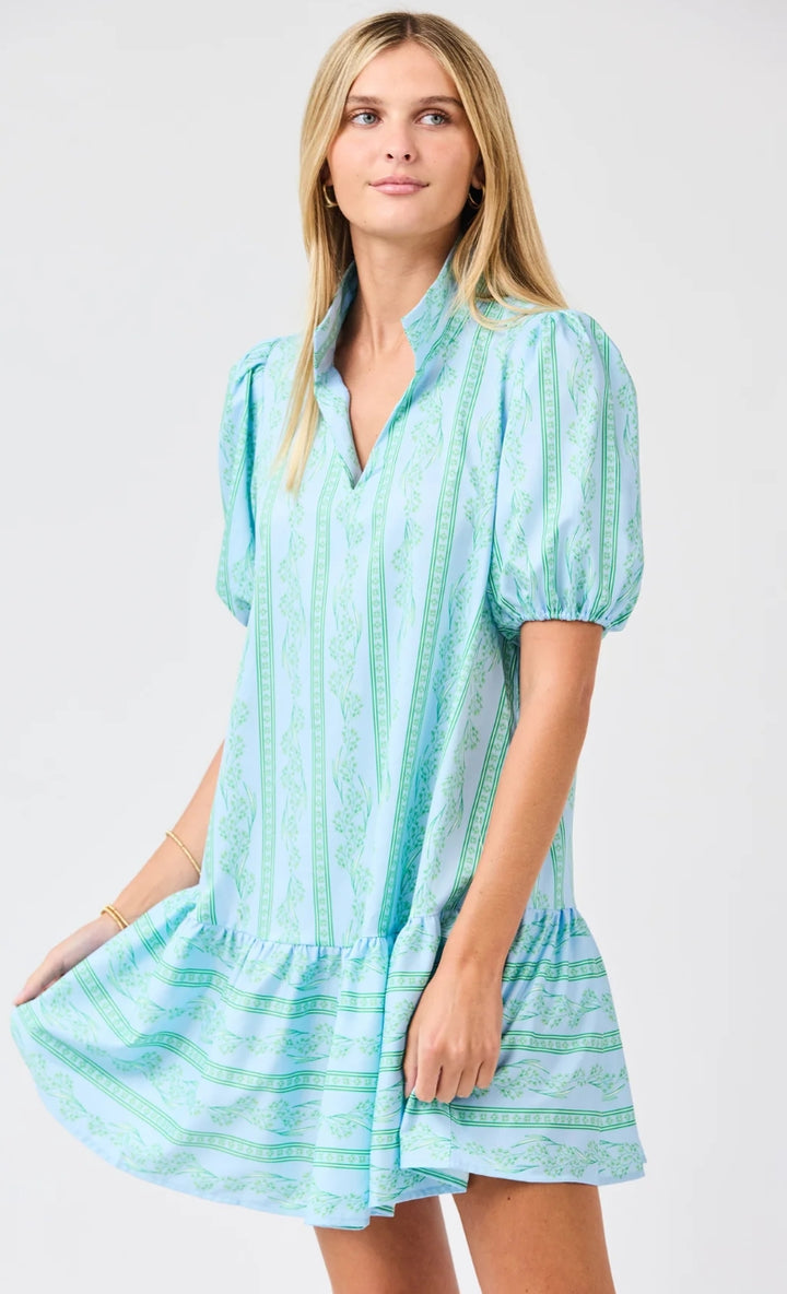 Mary Square Nancy Dress Garden Lace