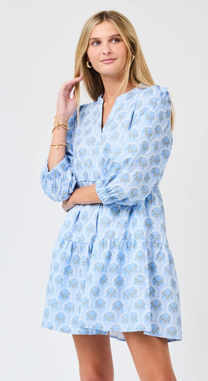 Mary Square Cooper Dress Botanica Blooms