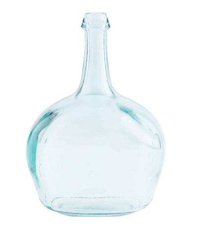 Mud Pie Bottleneck Glass Vase