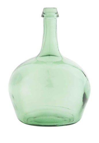 Mud Pie Bottleneck Glass Vase