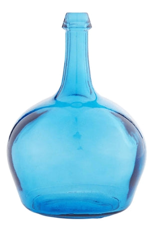 Mud Pie Bottleneck Glass Vase