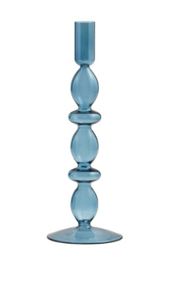 Mud Pie Glass Taper Holder