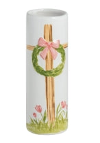 Mud Pie Cross Bud Vase