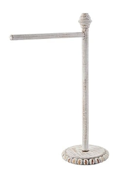 Mud Pie Wood Beaded Towel Holder