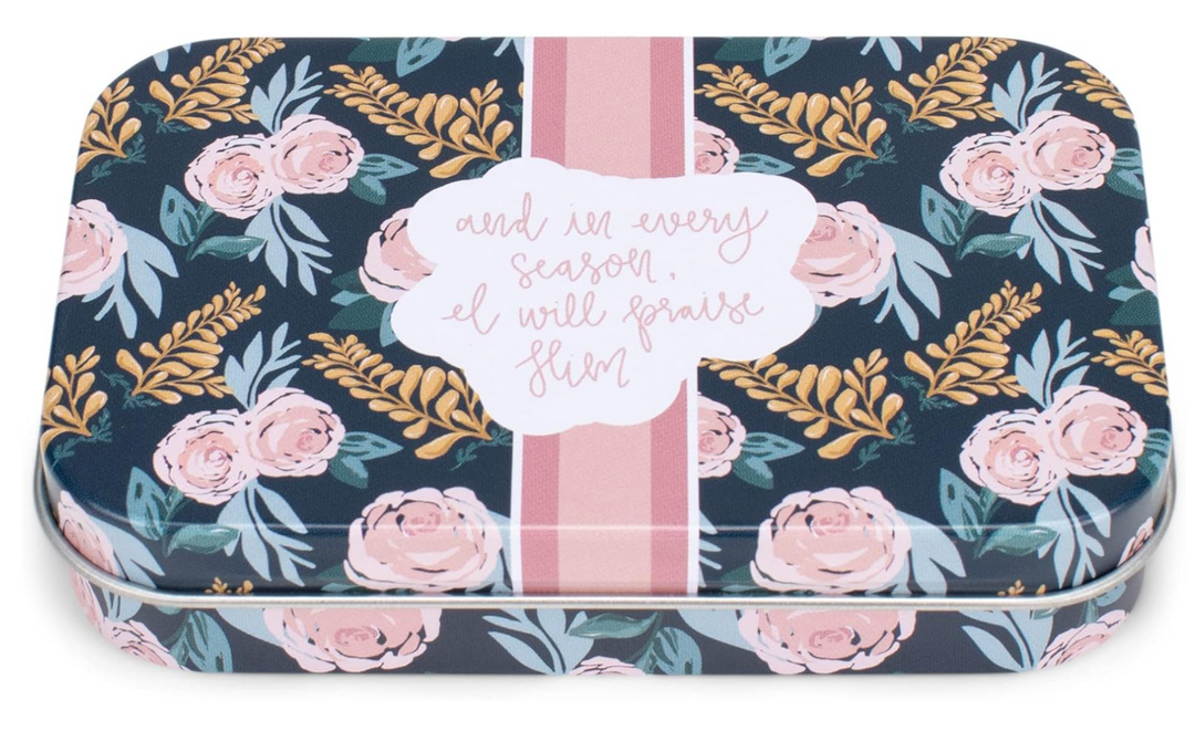 Mary Square Prayer Tin