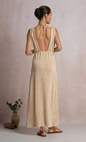 Be Yours Plunge Hi Slit Maxi
