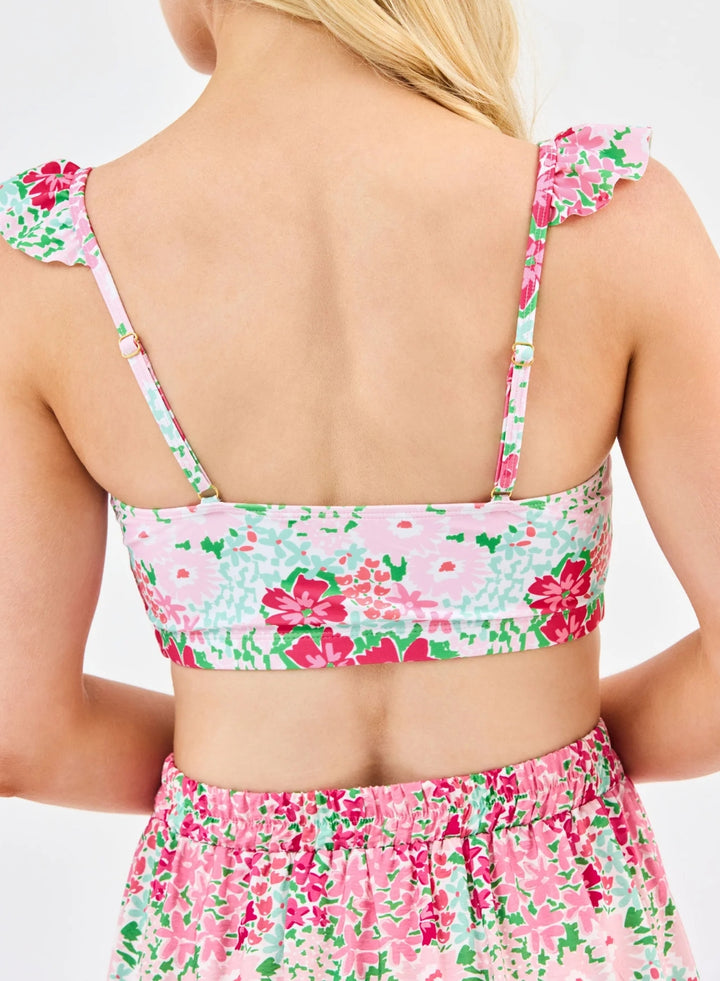 Mary Square Petal Perfect Pink Aubrey Two Piece Swimsuit