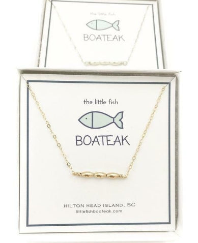 Little Fish Boateak Charleston RiceBead -3 Bead