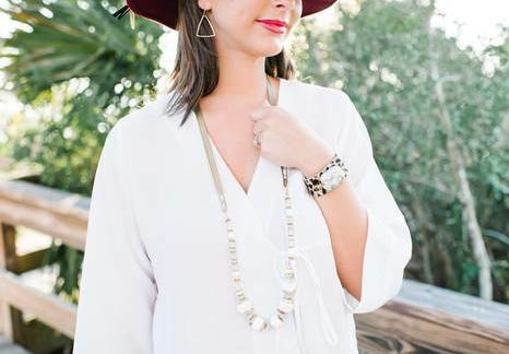 Little Fish Boateak Live Oak Necklace
