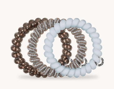 Teleties Hair Ties Truly Taupe (Large)