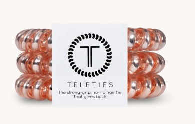 Teleties Millenial Pink Hair Ties (Large)