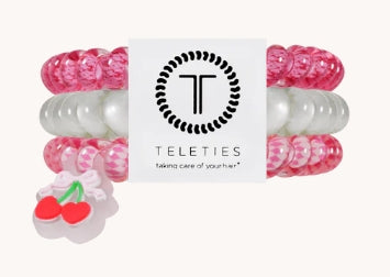 Teleties Cherry Bomb Hair Ties (Small)