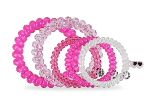 Teleties Flirt Alert Hair Ties (Multi-size 5pk.)