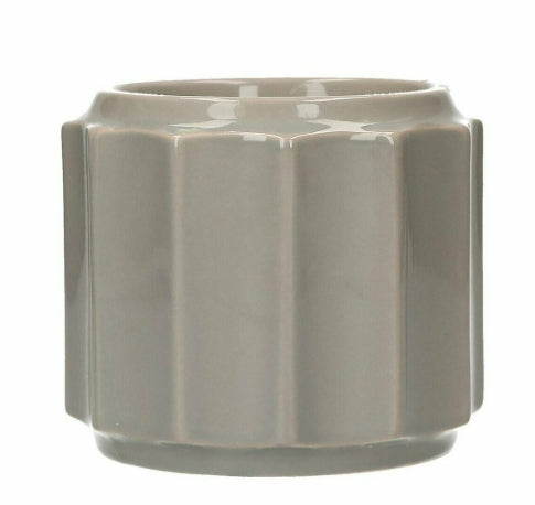 Electric Candle Warmer- Banded Grey