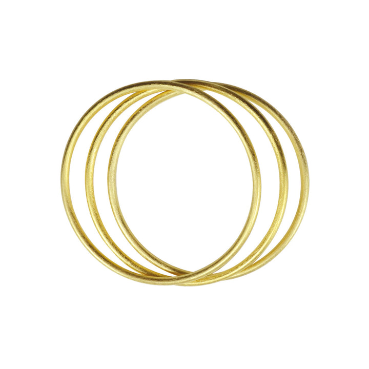 Betty Carre Mona Set Thin Gold Bangles