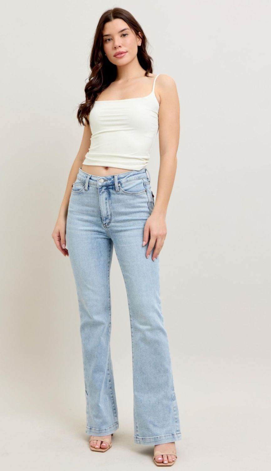 Judy Blue Sunny HW TC Vintage Wash Slim Bootcut