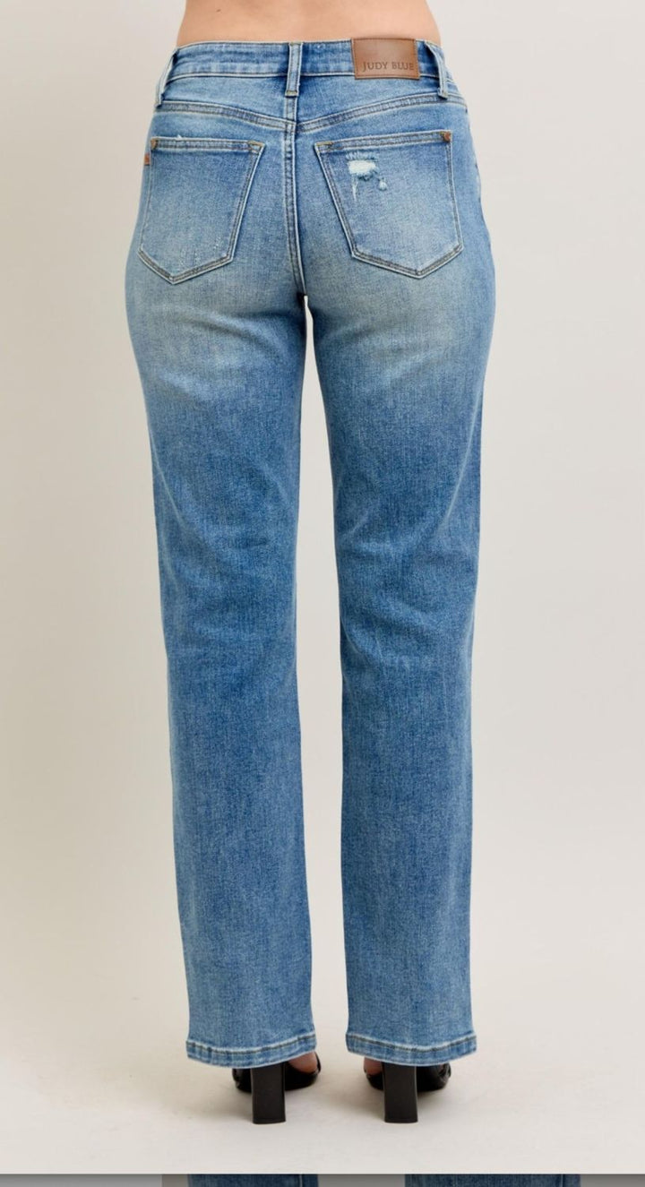 Judy Blue Unstoppable HW Vintage Wash Straight