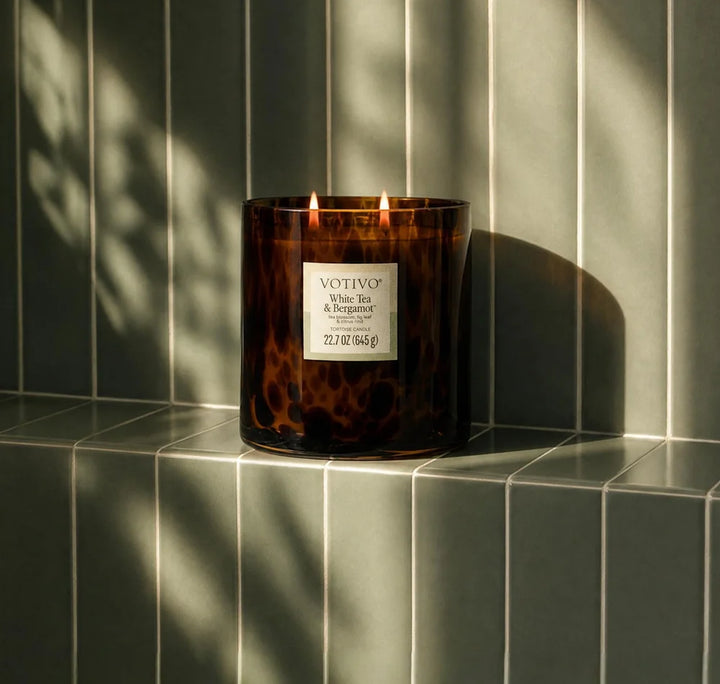 Votivo White Tea &amp; Bergamot Tortoise Candle 22.7oz