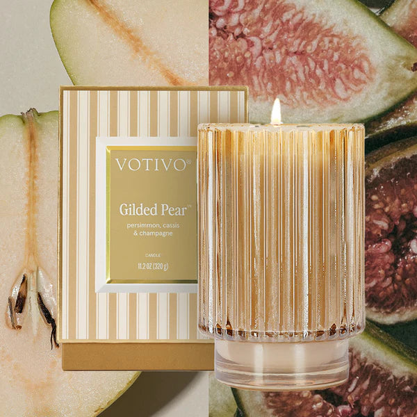 Votivo Pear Holiday Candle