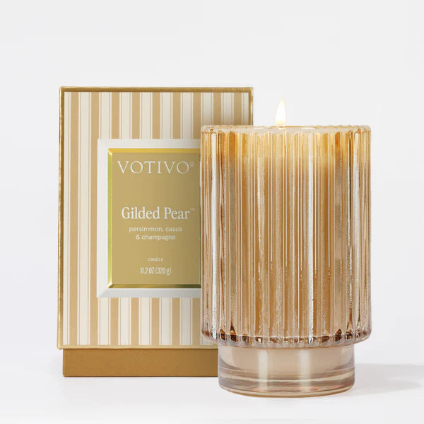 Votivo Pear Holiday Candle