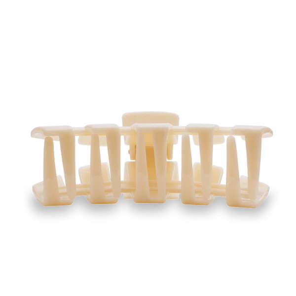 Teleties Classic Almond Beige Claw Clip