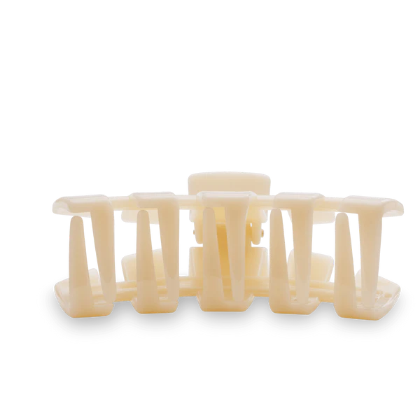 Teleties Classic Almond Beige Claw Clip