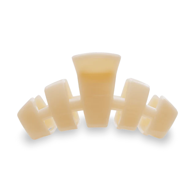 Teleties Classic Almond Beige Claw Clip