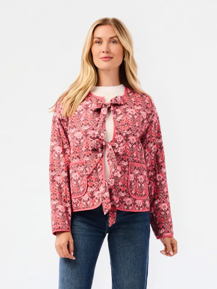 Mary Square Ashdown Abbey Pink Rosie Jacket
