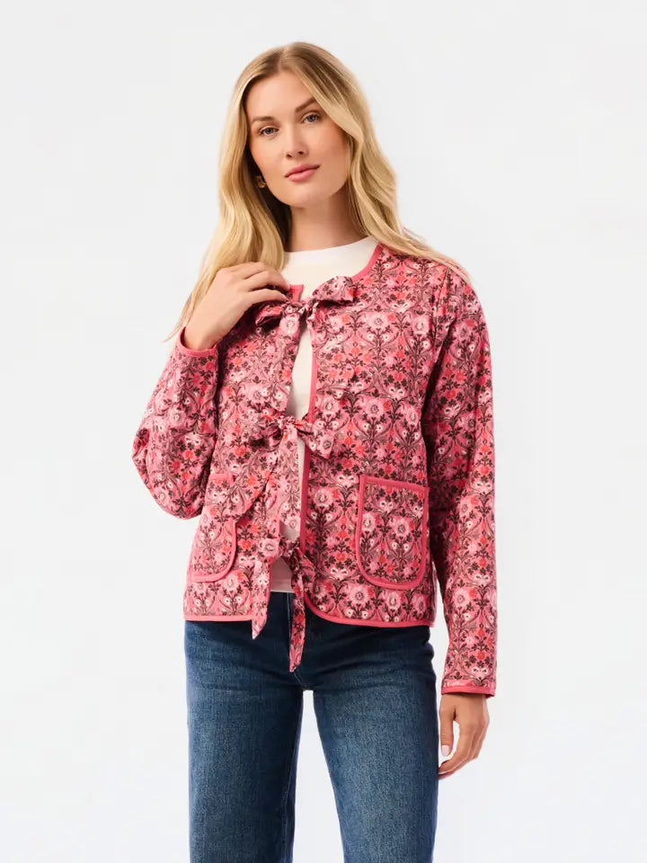 Mary Square Ashdown Abbey Pink Rosie Jacket