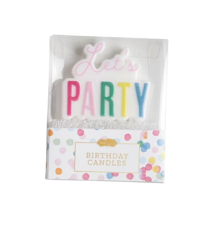 Mud Pie Birthday Candles