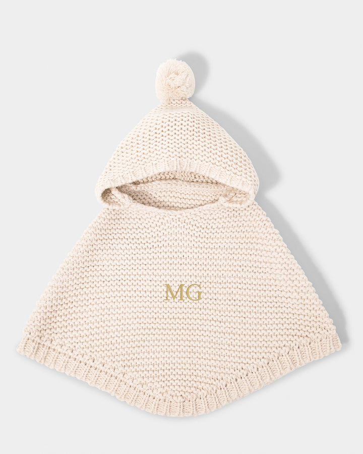 Katie Loxton Knitted Baby Poncho