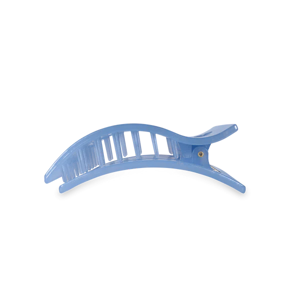 Teleties Blue Lagoon Flat Rectangle Hair Clip