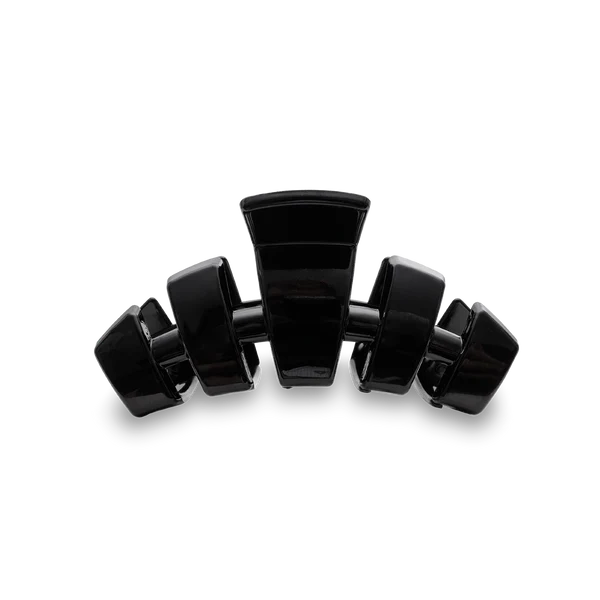 Teleties Classic Jet Black Small Claw Clip