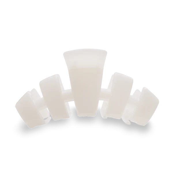 Teleties Classic Coconut White Claw Clip