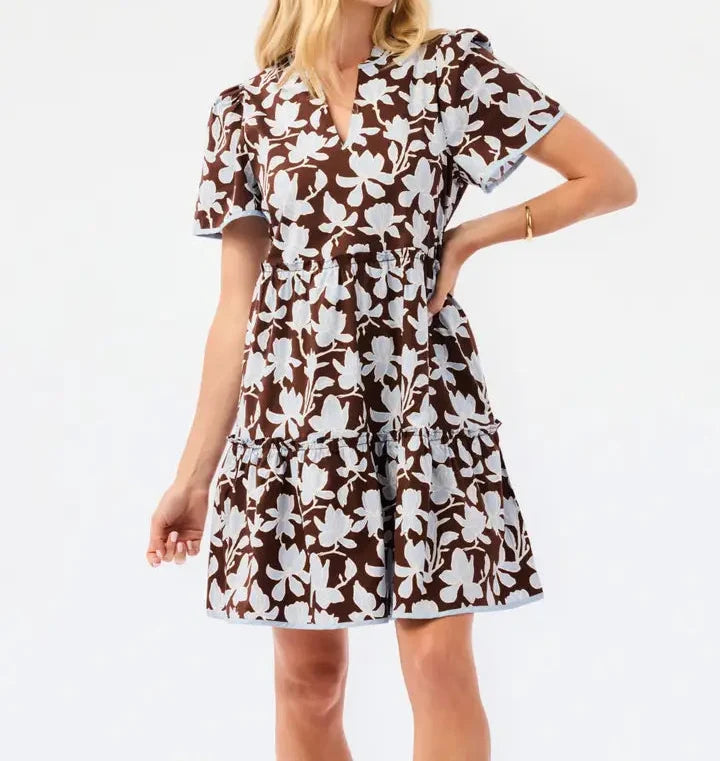 Mary Square Ivy Mini Dress Growing Grace