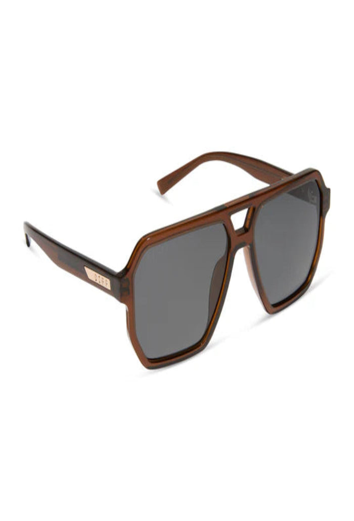 Diff Eyewear Cameron Whiskey + Grey Sunglasses