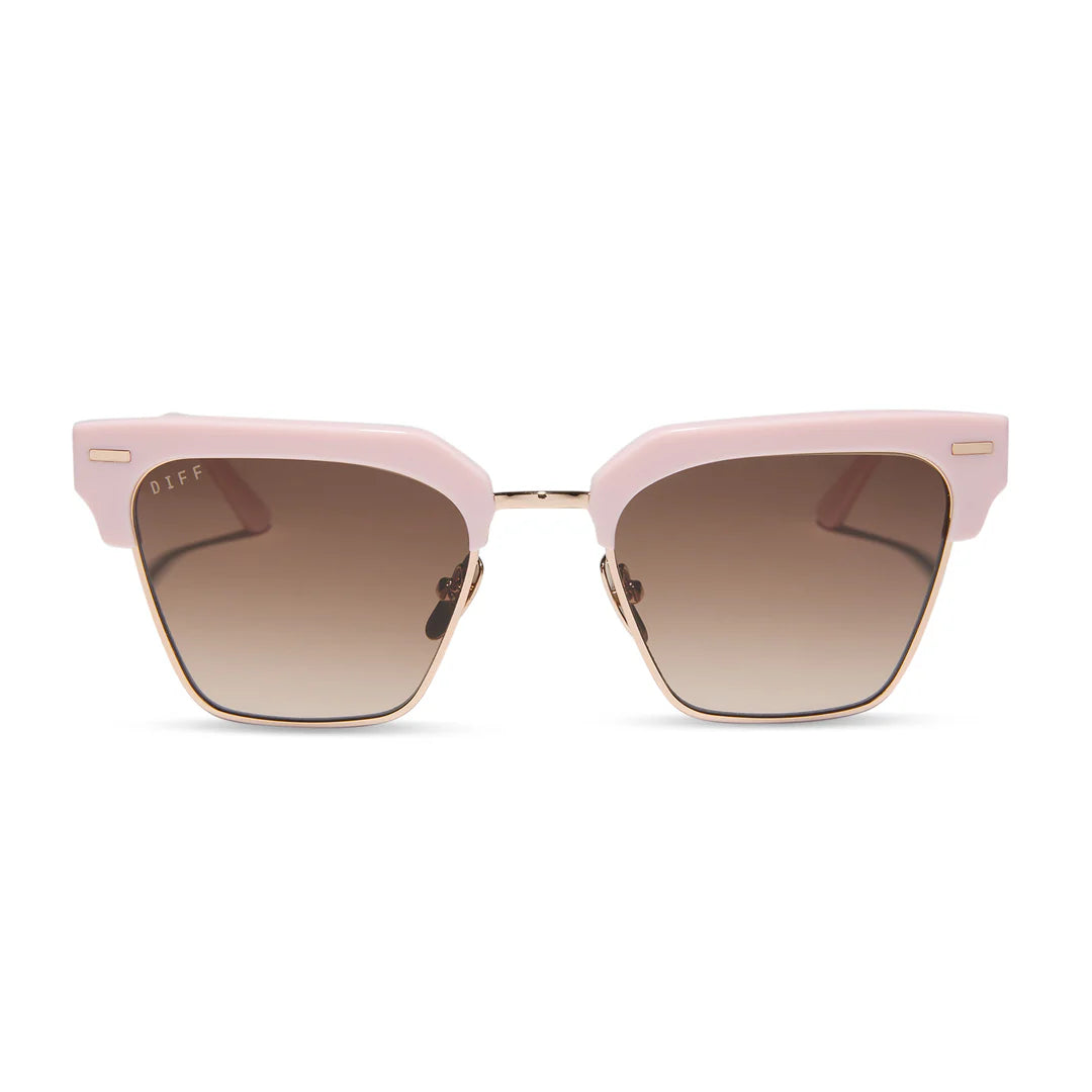 Diff Eyewear Capri Powder Pink Champagne