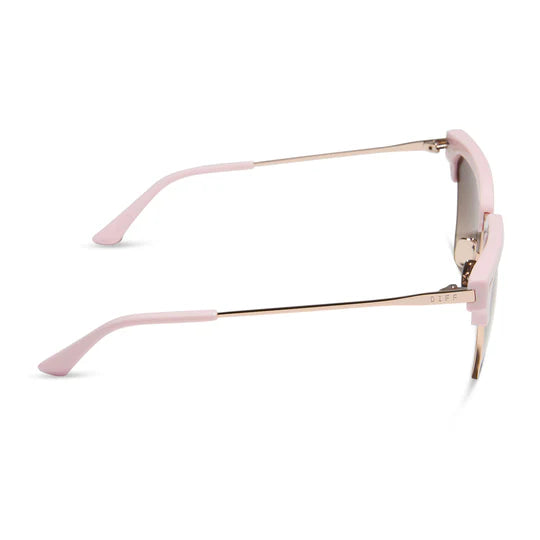 Diff Eyewear Capri Powder Pink Champagne