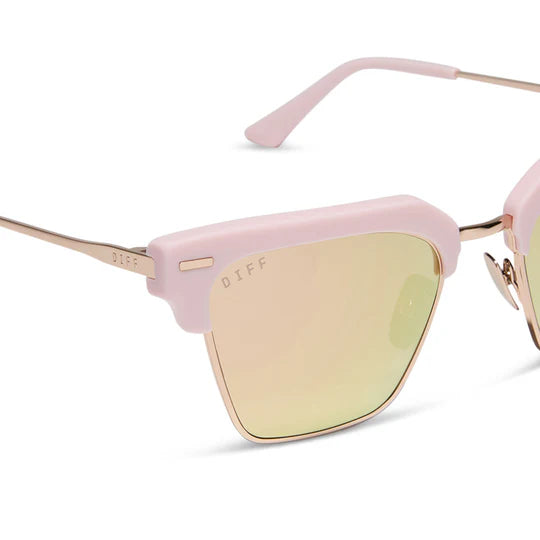 Diff Eyewear Capri Powder Pink Champagne