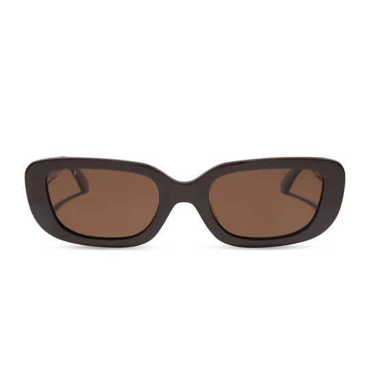 Diff Eyewear Daphne Truffle + Truffle Sunglasses
