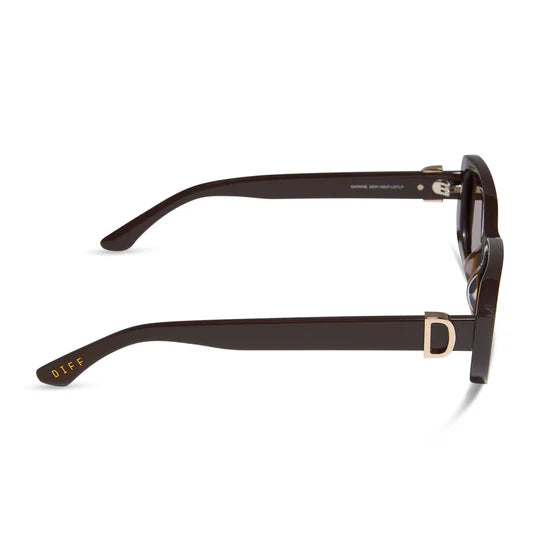 Diff Eyewear Daphne Truffle + Truffle Sunglasses